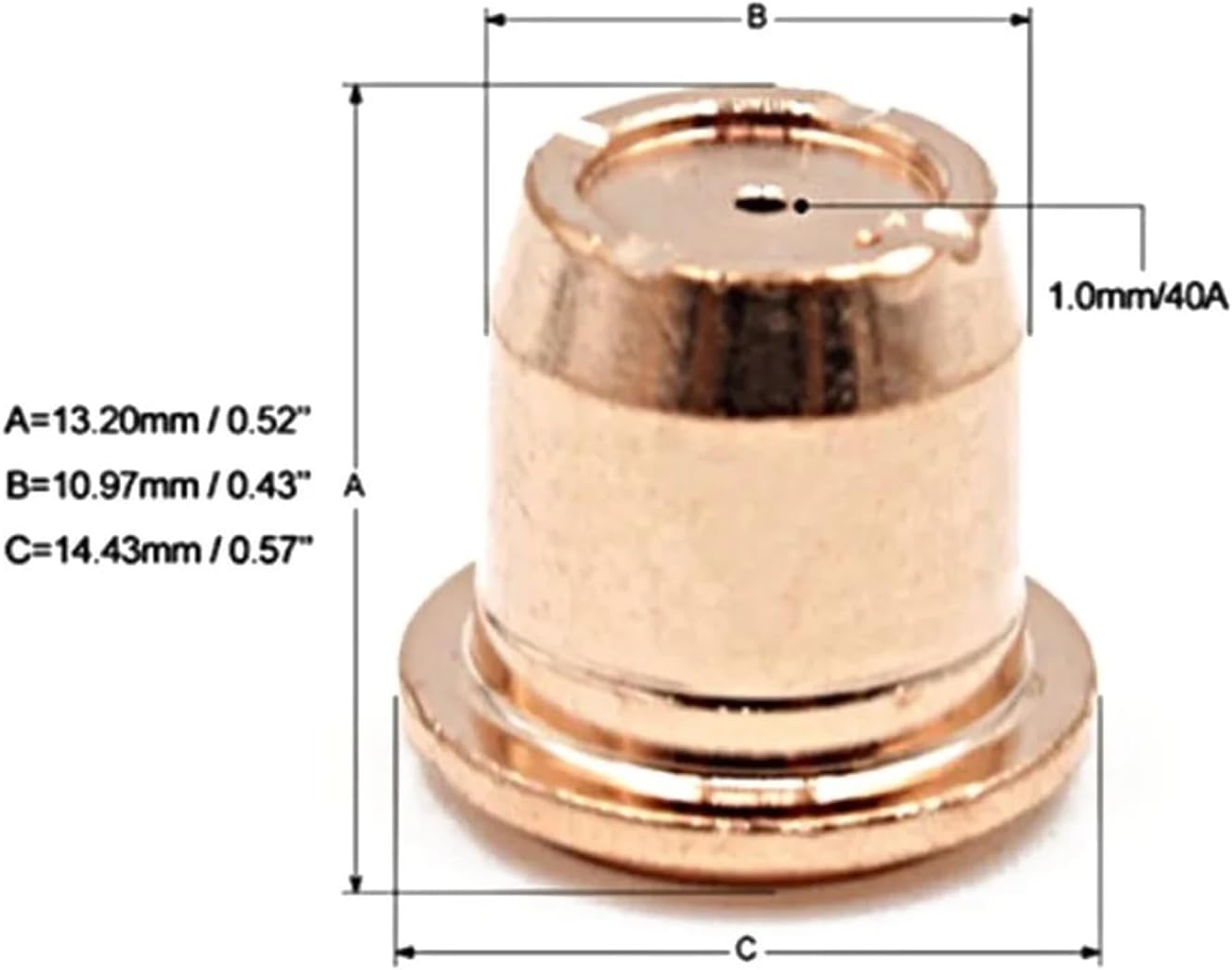 24PCS Plasma Cutting Torch Tip Electrode Consumables Sets, For CUT-55DS Pro/CUT-65DS Plasma Cutting Machines