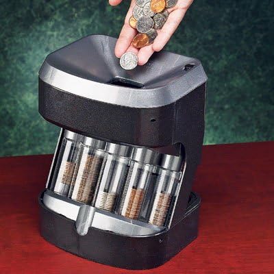 Ultra Sorter Motorized Coin Sorter with 100 free coin tubes