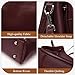 Imagen de Mabecol Bolso Bandolera Mujer PU Vintage Gran Capacidad Bolso Tote Shopper Elegante Bolso Hombro Amplio Ajustable Bolso Diario Mujer Trabajo Universidad Viajes