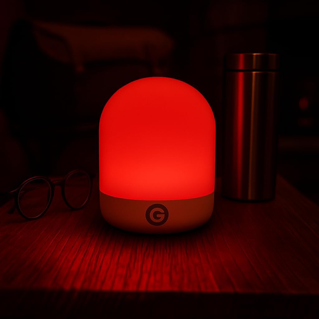 Revive - 670nm Red Portable Light by Gamma - Sleep Therapy - Melatonin Promoting Natural Sleep Aid for Wherever You GO
