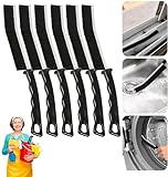 Spaltreinigungsbürste Schmal,6 Stück Hartborsten Eckenreinigungsbürste, Fugenbürste, Crevice Cleaning Brush Fugenreinigungsbürste, Fugenbürste Bad, Reinigungsbürste für Fliesenböden Bad Küchen