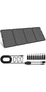 Amazon.com : SOKIOVOLA 200W Portable Solar Panels,Foldable Solar