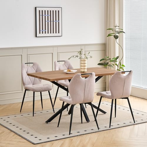 GrandCA HOME Juego de Mesa y Sillas de Comedor