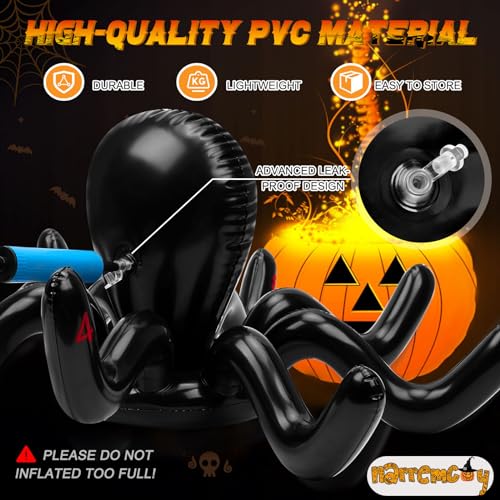image for Narremcoy Halloween Inflatable Spider Ring Toss Game - Indoors Outdoor