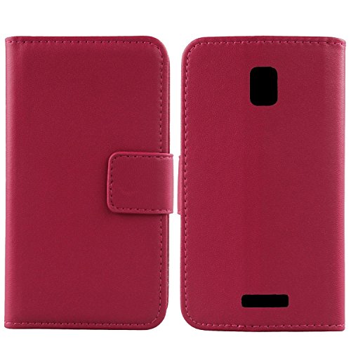 Gukas Echt Leder Tasche Für Alcatel One Touch Pop Star 5070D 4G 5