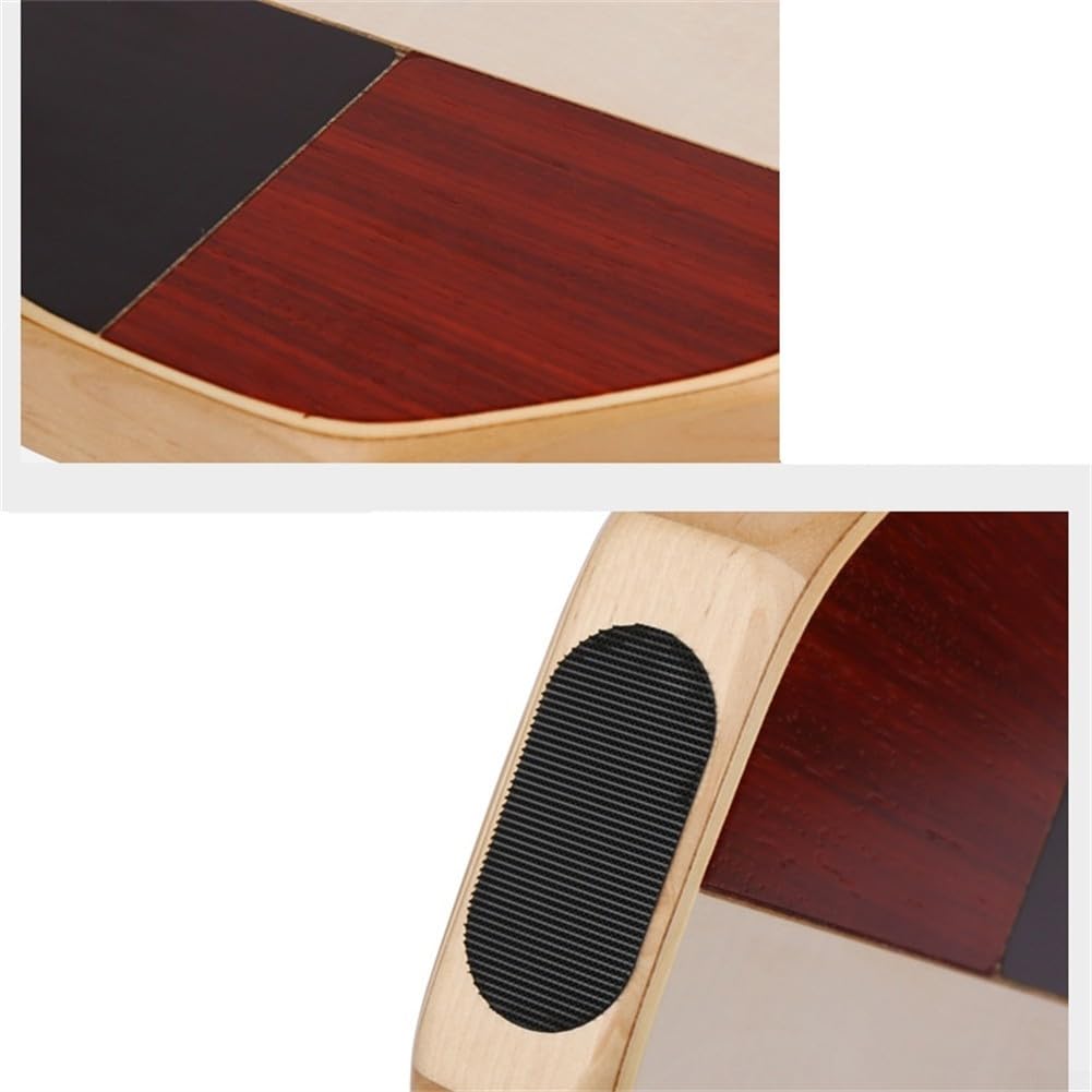 Yuanpgky Caja de tambor de cajón con caja y tono de graves,Cajón de viaje portátil para uso doméstico y exterior,Instrumento de percusión acústica