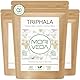 MoriVeda Triphala Presslinge hochdosiert, 1000mg vegan, aus Ayurveda Königsfrüchten Amla, Haritaki und Bibhitaki, 3x 120 Presslinge