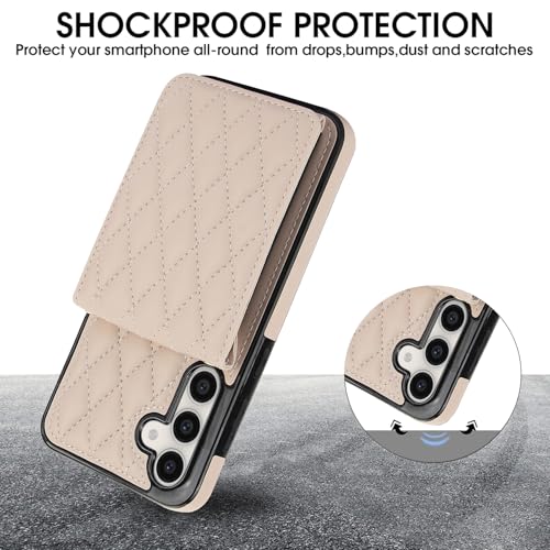 Coque Galaxy S23 FE Asuwish beige finition premium durable