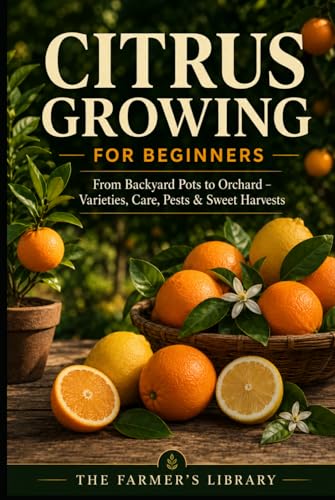 Citrus Growing for Beginners: How to Grow Sweet, Juicy Citrus in Pots or Backyard Orchards: A Practical Guide to Varieties, Care, Pruning, Pest Control and Year-Round Citrus Harvests
