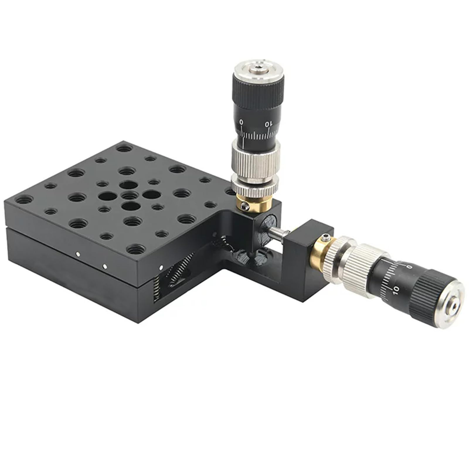 Vituord Manual Xy Axis Linear Stage, Pitch Deflection Translation Sliding Table, Micrometer Fine-tuning, ±4° Angle Adjustmen, For Optical Experiment B