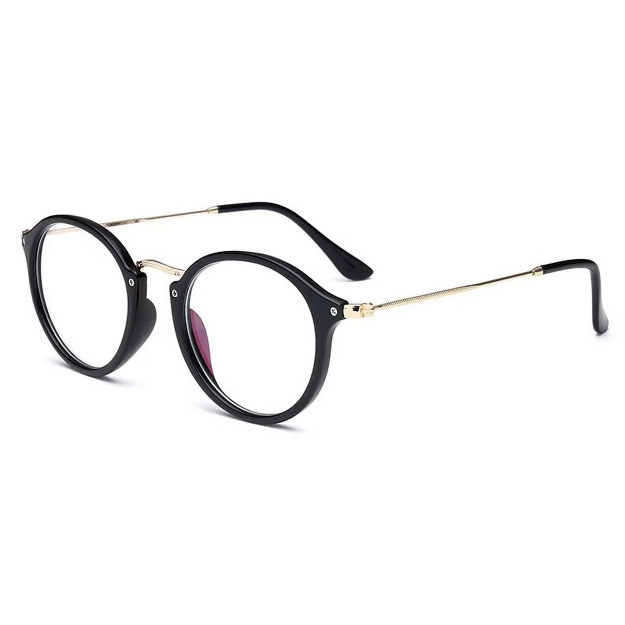 Dervin Zero Power Computer Bluelight Blocking Glasses For Men and Women | Blue Cut Computer Glasses | Anti Glare, Lightweight & Blocks Harmful Rays | Full Rim Round | 100% UV Protected-image-43