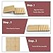 Giantex Patio Interlocking Wood Tile Flooring, Acacia Wood Deck Tiles Patio Pavers, Tools Free Assembly, Wood Composite Deck Flooring for Outdoor & Indoor, Pack of 10 Tiles, 12