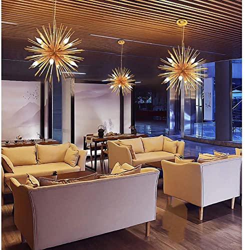 Éclairage Pendentif Sputnik Chandelier Moderne Lampe Crystal Firework Suspension 8 Feux - 2