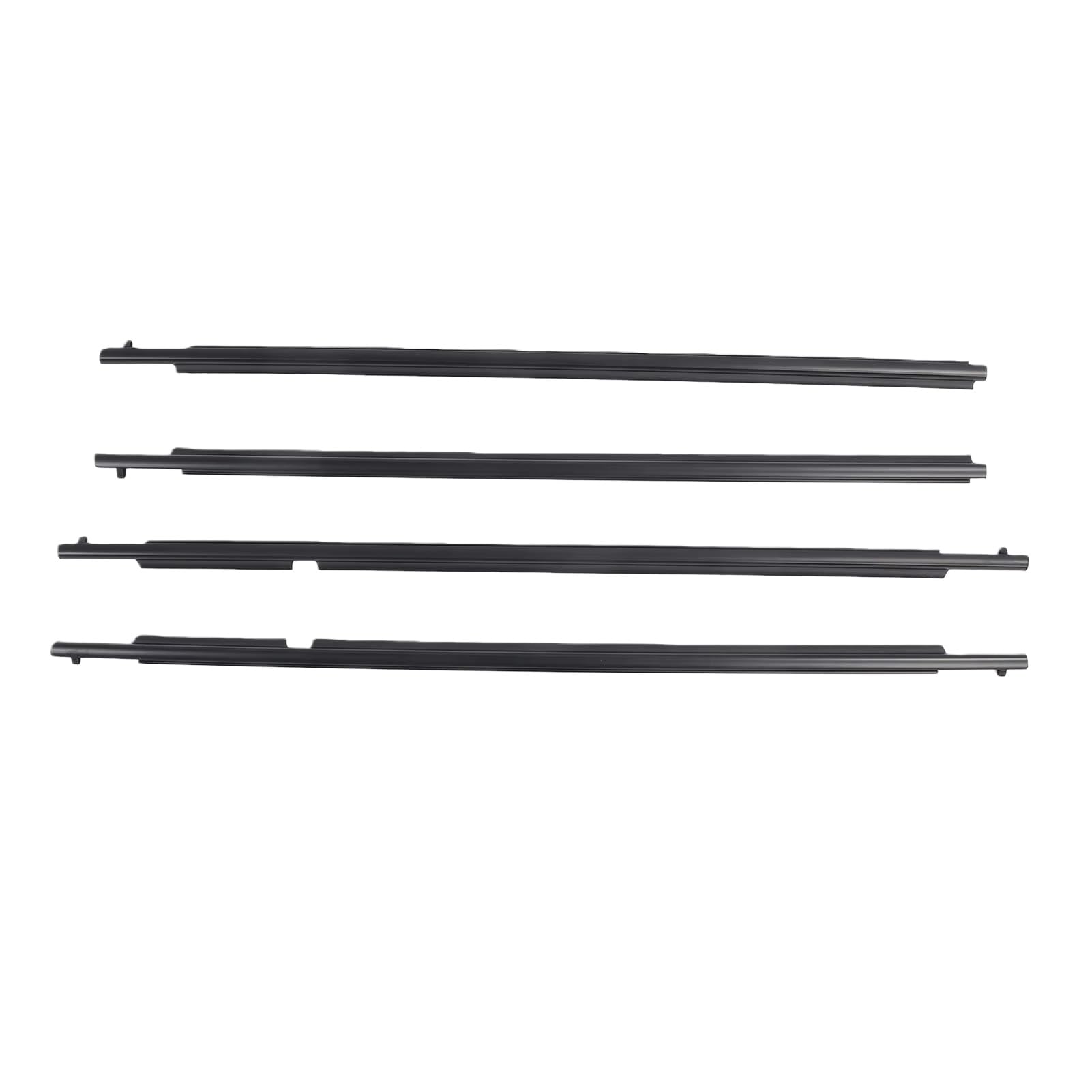 Mzxygkli One Color Car Window Weather Strip 4 Pcs Door Belt Molding Weatherstrip Proofing Rubber 75740‑12430 For Scion For Xb 2008-2015