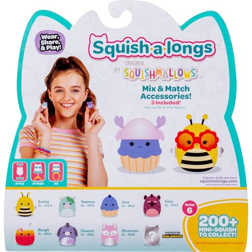 Squish-a-longs Mini-Squish 8-Pack (Wave 6, Style 3) by Squish-a-longs - Image 8