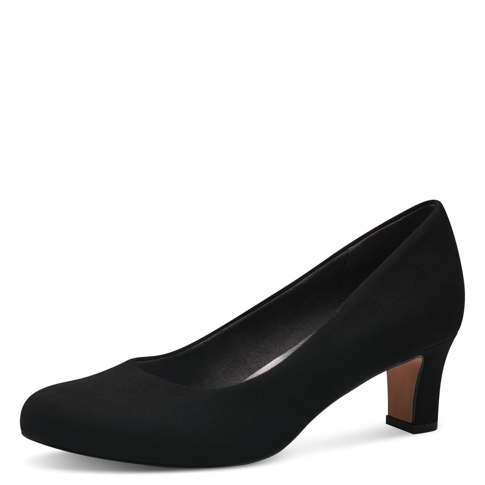 Jana Women's 8-22470-41 Pumps, Black Textile, 8 UK