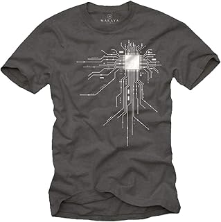 Coole Nerd T-Shirts CPU Größe S-XXXXXL