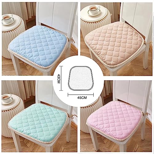 Coussin de chaise de cuisine vert pour salon et repas - 6