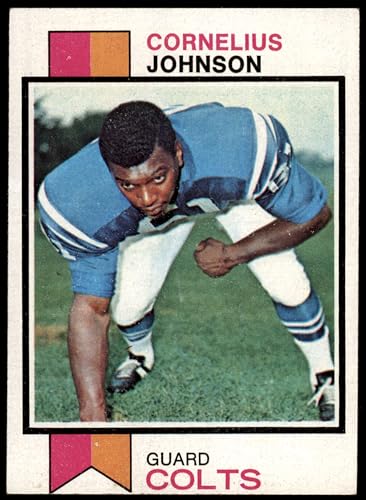 1973 Topps #314 Cornelius Johnson Baltimore Colts (Football Card) VG/EX Colts Virginia Union
