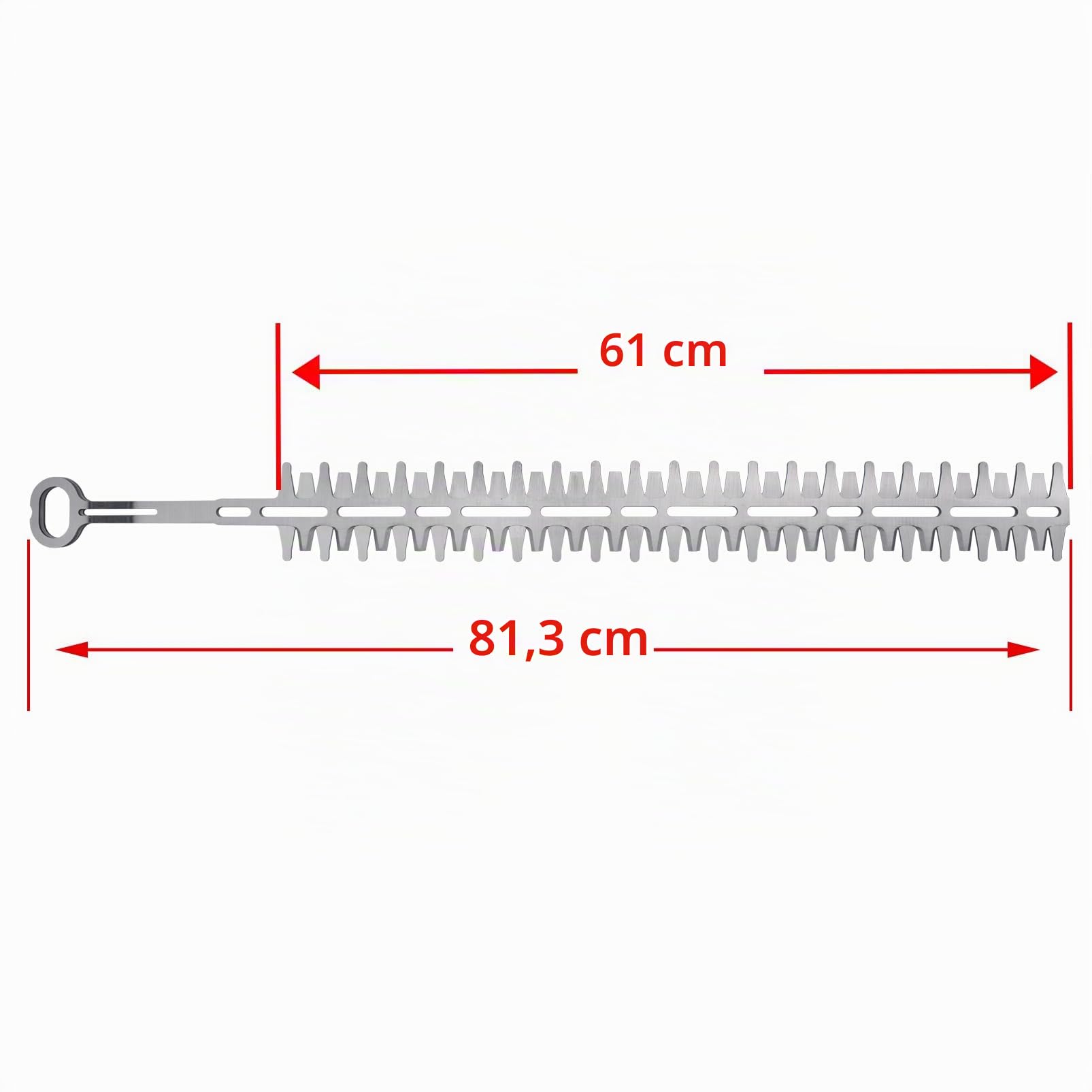 Cancanle 1 par 24" (600 mm) Reemplazo del Juego de Cuchillas de Corte de setos para Stihl HS45 Núm. De Pieza 4228-710-6051A 42287106051
