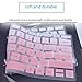 Keyboard Cover for 2023 2022 Microsoft Surface Pro 7 Plus /7+, 2021 2020 2019 Microsoft Surface Pro 7, 2019 2018 Surface Pro 6, Surface Pro 5, Surface Pro 4 12.3, US Layout-GPink