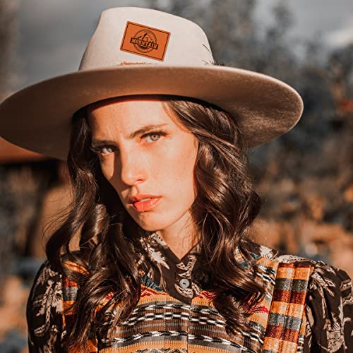 Fantasyon 30 Pcs Blank Leatherette Hat Patches With Adhesive Rectangle Khaki Patch Faux Leather Patches For Hats Custom Fabric Repair Sew Laser Supplies 3 X 2 Inches #TOP5