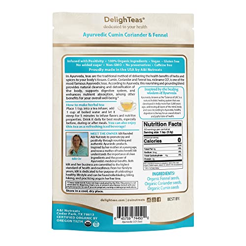 Delighteas Ayurvedic Loose Leaf Bundle - Promotes Healthy Digestion And Supports The Immune System #TOP6