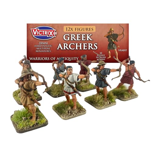 Archer grec 28mm lot multipose pour diversifier vos troupes de figurines sans doublon