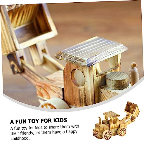 Toyvian Modelo De Escavadeira 3D Quebra-Cabeça Motocicleta Kit De Modelo De Construção De Artesanato