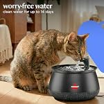 BISSELL HydrateWell Pet Water Fountain, 91oz Automatic Cat Water Fountain with Wireless Pump, SlimeShield and 5-Layer Filtration, Ultra Quiet Cat Water Dispenser, 4408 - Image 4