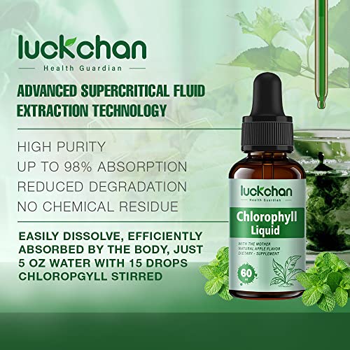 Luckchan (3 Pack) Chlorophyll Liquid Drops #TOP1