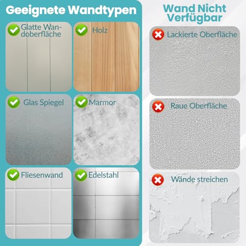 Gicctyble Klebehaken Extra Stark Transparente,30 Stück Selbstklebende Wandhaken ohne Bohren, Wasserfest für Küche, Bad, Schlüssel und Handtücher - Mehrzweck Haken für Decke und Wand
