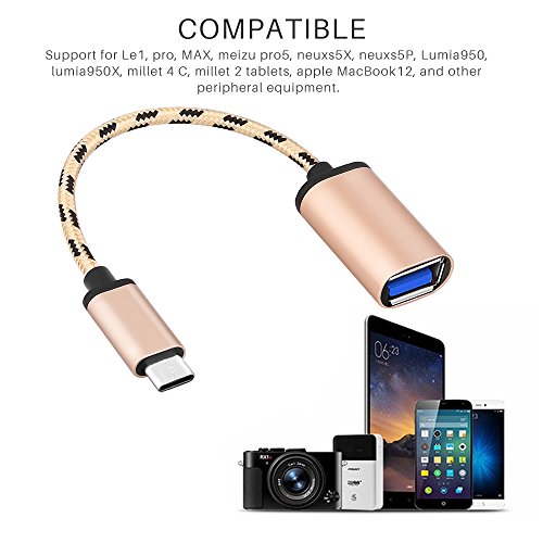 TTAototech Lega di Alluminio Type C a USB3.0