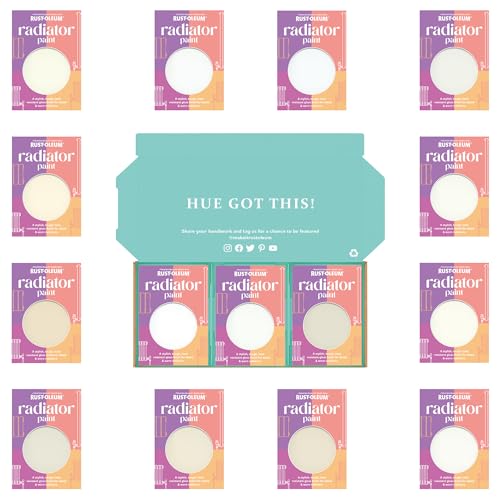 Rust-Oleum Radiator Paint in Gloss Finish – Elegant Whites Tester Box