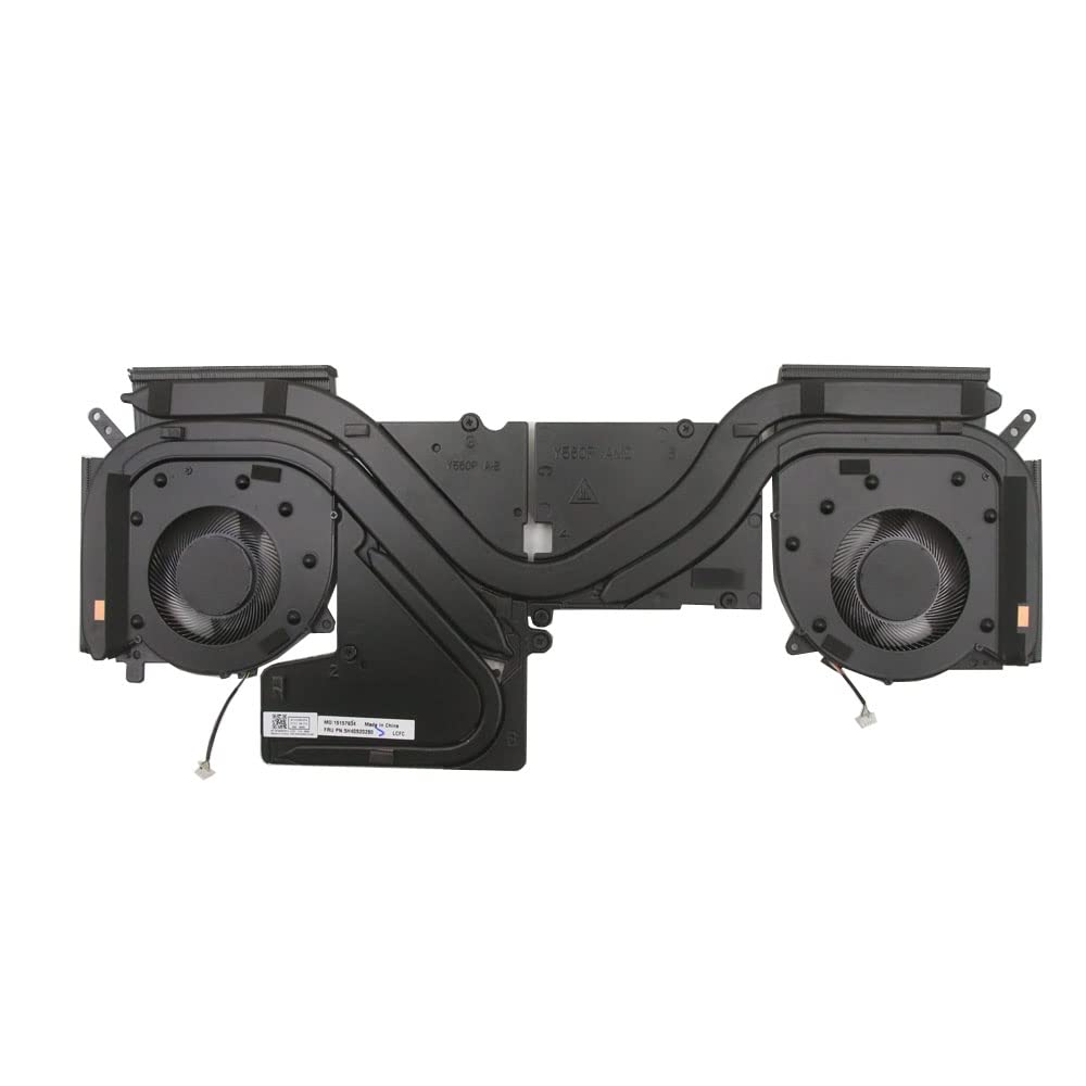 Laptop CPU Fan&Heatsink for Lenovo Legion 5 Pro-16ACH6H 5H40S20280 AT1ZV001FF0 FCC2 Thermal Module 82JQ New
