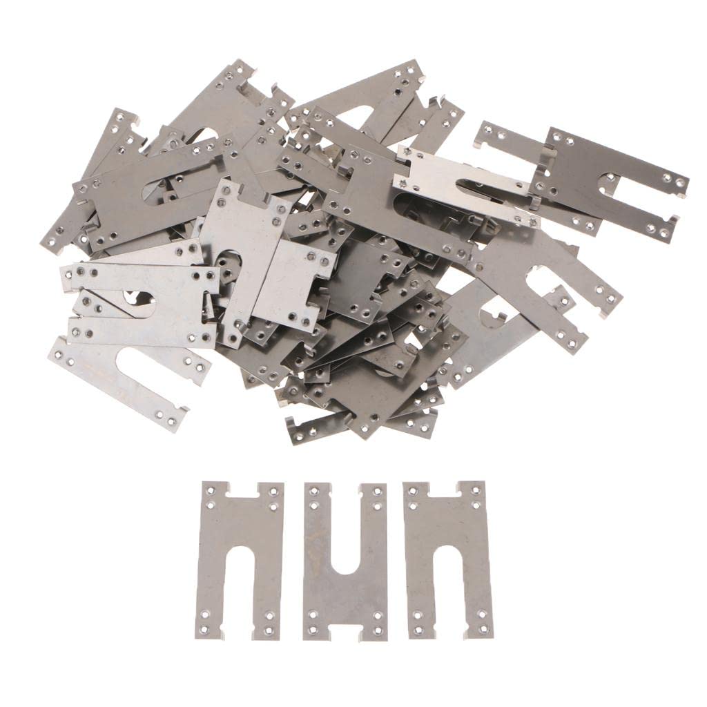 MILAAN 50PSC/Set Solar Panel PV Grounding Clip/Washer 48mm*25mm/1.9 * 1.0 Inch-picture-28
