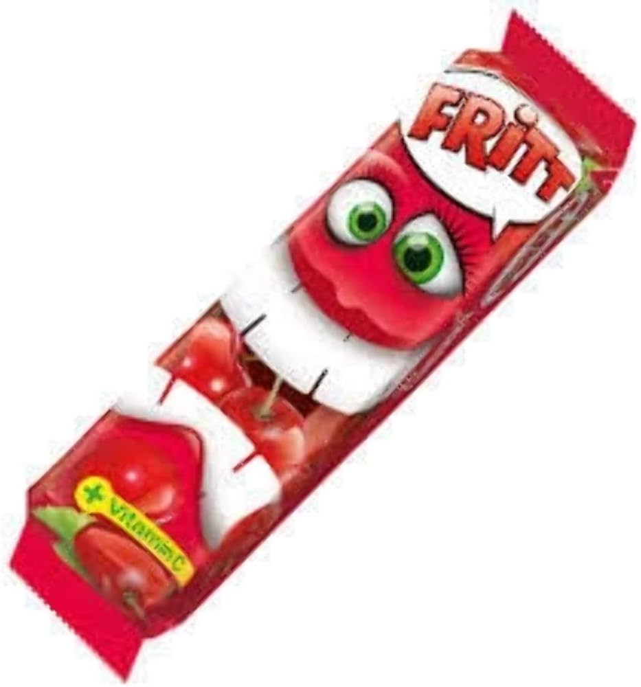 Fritt Cherry Chewy Candy Sticks ( 5 stick pack)