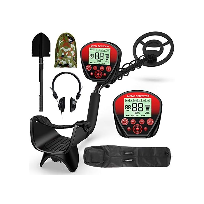 Metal Detectors for Adults, IP68 Waterproof Metal Detector, High
