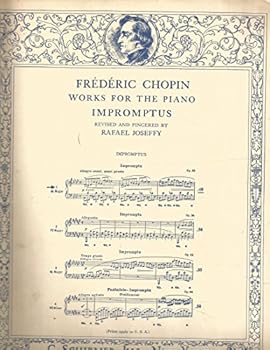 Sheet music Chopin Impromptu I Ab Major Op.29 Revised & Fingered by Rafael Joseffy Book