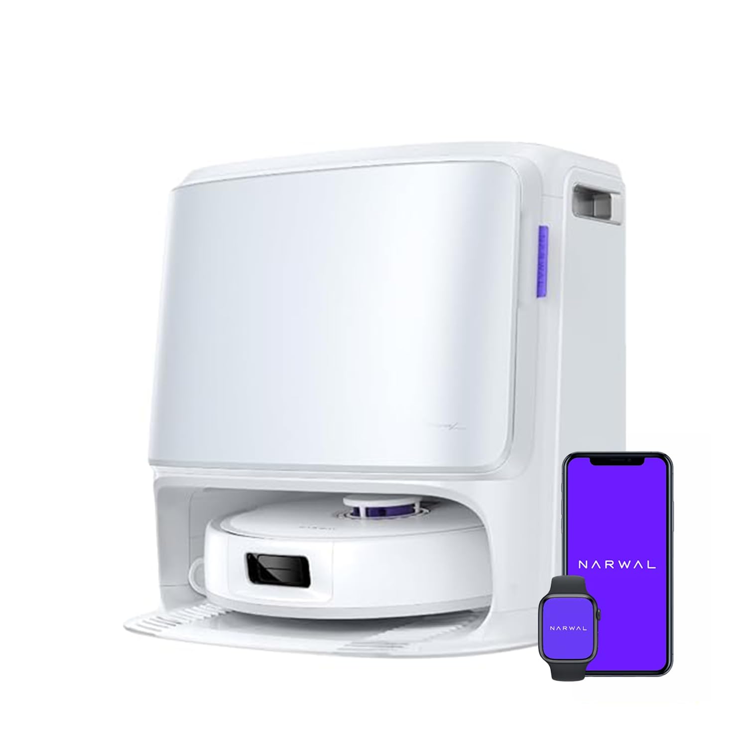 NARWAL Freo X10 Pro Robot Vacuum and Mop – 11,000Pa Suction, Self-Cleaning Dock, EdgeReach Mopping, Anti-Tangle Brushes-image-4