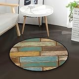 Matériau : notre tapis rond est fabriqué en polyester, éponge, tissu non tissé, doux au toucher, résistant à l'usure. Absorbe l'eau et sèche rapidement.