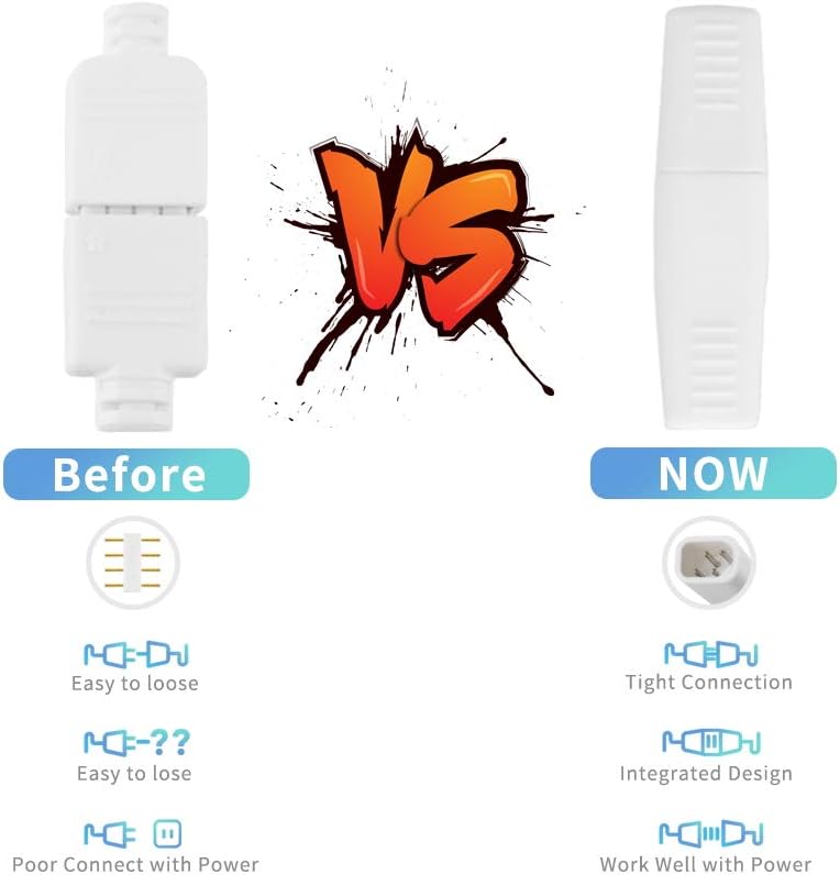 Led Strip Light, 44 Keys IR Remote DC12V 16.4ft Dimmable Warm Cool White RGB 5050 Color Changing Led Tape Kit Christmas Lights for Bedroom, Cupboard, Wine Cabinet, Xmas, Gift, Staircase : Tools & Home Improvement