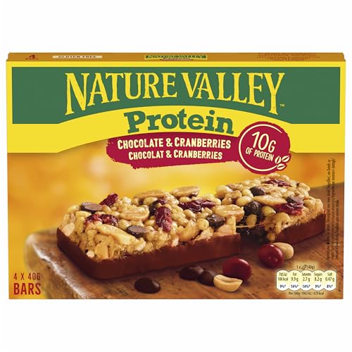 Barre Nature Valley Protéines Chocolat 4x40g contre les coups de fatigue
