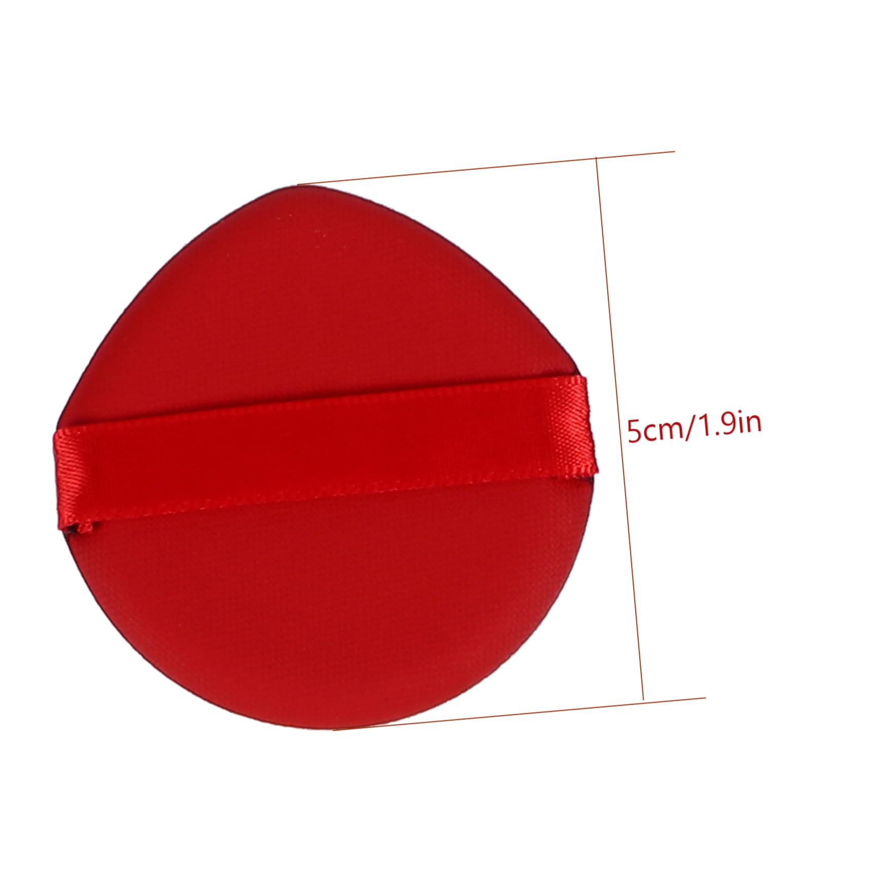 VICASKY 9pcs Triangle Shape Non Latex Puff Makeup for Women Gentle on Skin Easy to Clean