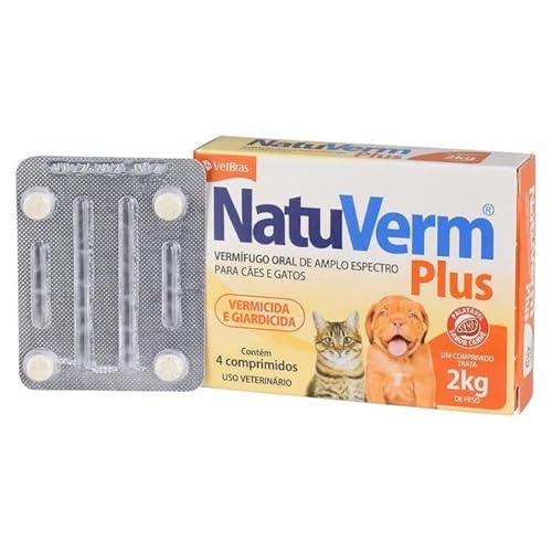 Natu Verm Plus 132 mg 4 cp