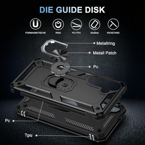 Coque Samsung A36 5G antichoc noire resistante aux chutes avec 2 verres - 7