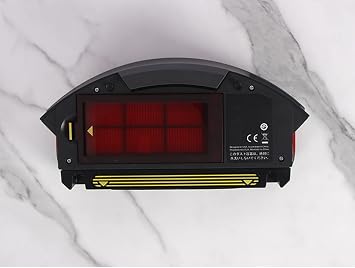 AeroForce Dust Bin Box Replacement Compatible for IRobot Roomba 800 900 Series 805 870 875 860 880 885 960 970 Dirt Collection Box Filter Box Parts 4432826(not fit 890,980)