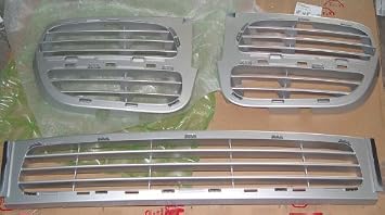 Porsche Cayenne S Titanium Front Grille Air Inlets OEM