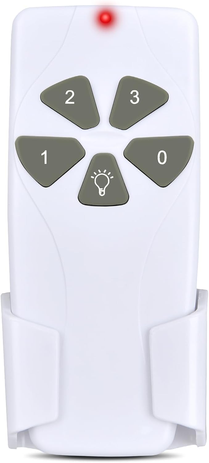 Ceiling Fan and Light Remote Replacement, FAN-53T Remote Control for Westinghouse 7787000, 3 Speed Control, Dimmer - Without Battery
