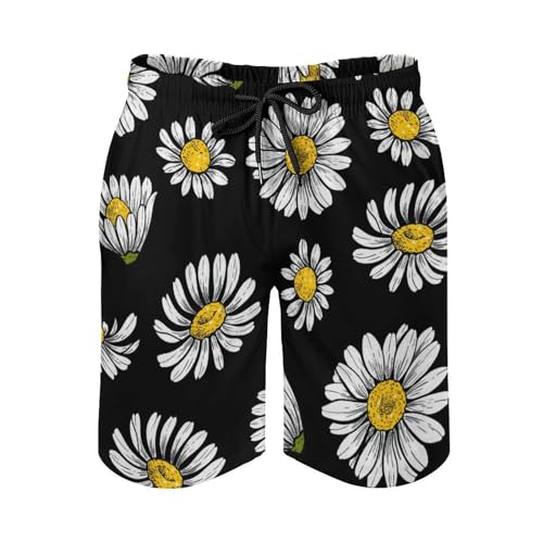 Shorts de bain homme chrysanthème anti-irritation taille S - 4